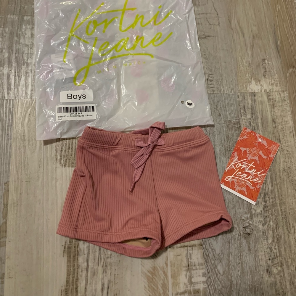 Kortni Jeane Baby Boy euro swim bottoms